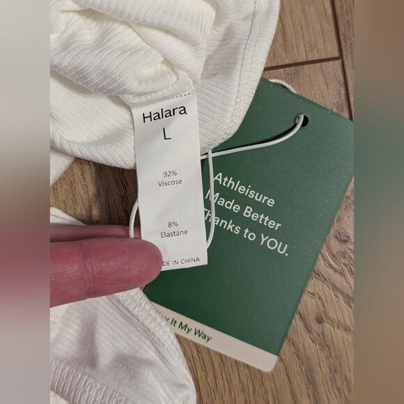 NWT Halara Square Neck Bodysuit Size Large - Picture 5 of 8